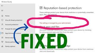How to Fix “This Setting Is Managed by Your Administrator” in Windows 11