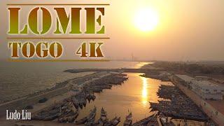 THIS is LOME - TOGO  - [4k ultra hd] drone video (2020)