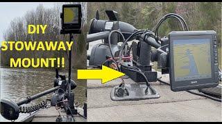 DIY: Stowaway Livescope/Panoptix Mount (CHEAP & EASY TUTORIAL)