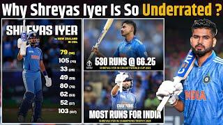 IND vs NZ: Shreyas Iyer smashed 79 (98) against NZ & becomes leading run scorer for India in CT !