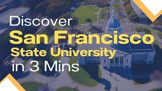 Study in San Francisco State University | Study in USA | Study Abroad