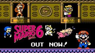 Super Mario Bros. 6 - New Mario Game Out Now! - Playthrough + SECRET BOSS!