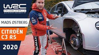 Mads Østberg presenting the CITROËN C3 R5