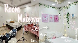 Small Room makeover || Pinterest inspired 🪐|| #roommakeover #aesthetic #pinterest #inspired