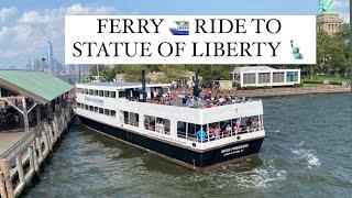 How to get to Statue of Liberty &Ellis Island, NEW YORK | Travel Vlog | @sarah.ansari