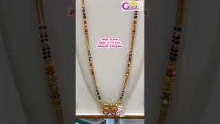 22 Carat Gold Mangalsutra | Long Mangalsutra With Weight And Length #shorts