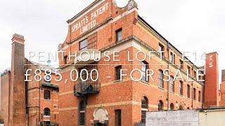 Unique Property Tours | Penthouse Loft | East London | London | E14