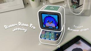 Divoom Ditoo Pro unboxing  the cutest retro pixel-art bluetooth speaker 