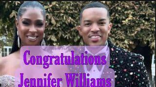 Jennifer Williams Wedding #exclusive #jenniferwilliams #christiangold #basketballwives #evelynlozada