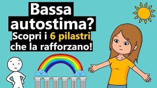 Bassa autostima? Scopri i 6 pilastri che la rafforzano!