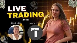 DAY TRADING LIVE! DODGYSDD IS HERE! GIVEAWAYS!! AND A SEGMENT WITH TTRADESEDU!