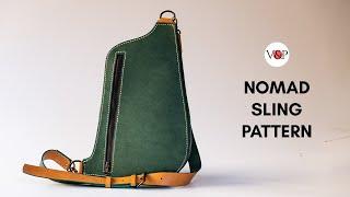 How to Make the Nomad Sling Bag (Link to Pattern in Description)