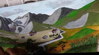 NATURE PAINTING IDEA'S #ilovenature @kuyalando'schannel