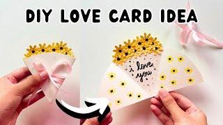 DIY Secret Message Card For Valentine's Day | Cute Ways To Say "I Love You" To Boyfriend/Girlfriend