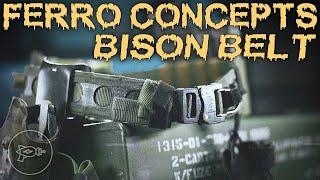 Space-Age Tactical Textiles: Ferro Concepts Bison Belt! [Review]