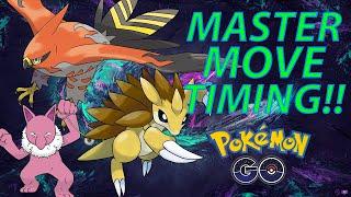 HOW TO MASTER YOUR MOVE TIMING!! | POKÉMON GO BATTLE LEAGUE