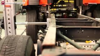 Frame straightening with JOSAM i-press - Sidesway