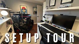 Tour of My Sim Racing Rig and Home Office Setup: The Ultimate Blend of Work and Play