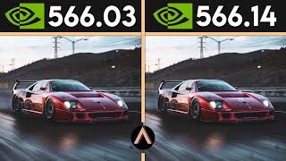 NVIDIA DRIVERS | 566.14 vs 566.03