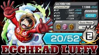 EGGHEAD LUFFY GAMEPLAY | ONE PIECE BOUNTY RUSH | OPBR