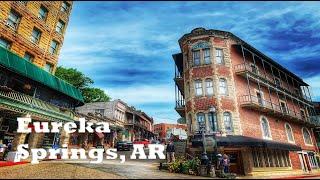 Eureka Springs, AR: Wandering Walks of Wonder Slow TV Walking Tour 4K