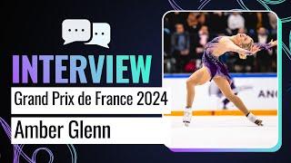 Big Goals | Amber GLENN (USA) | Women Winner | Grand Prix de France 2024 | #GPFigure