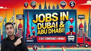 JOBS IN DUBAI AND ABU DHABI UAE   3 COMPANIES | FOUGHTY1