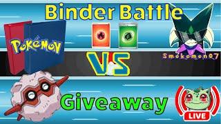 Weekly Live Pokemon Card Binder Battle Giveaway