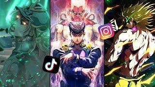 Jojo TikTok Edit Compilation | JJBA Badass Moments | #1