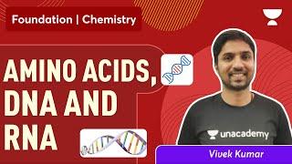 Amino Acids, DNA and RNA | Chemistry | Vivek Kumar | Unacademy Foundation JEE NEET NTSE