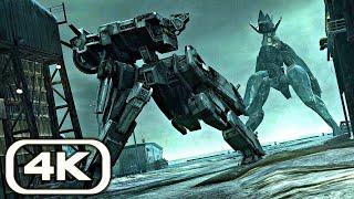 Metal Gear Rex vs. Ray Boss Fight Scene 4K ULTRA HD (Metal Gear Solid 4)