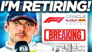 Verstappen SHOCKS F1 with RETIREMENT THREAT After FIA's CRAZY DECISIONS!