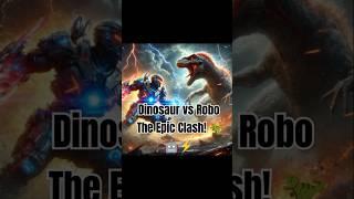 Dinosaur vs Robot: The Epic Clash! 