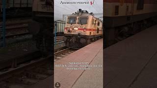 Announcement and Arrival Brahmaputra Express #shorts #trendingshorts #viral #brahmaputraexpress