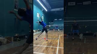 Trick shot  #badminton #badmintonindia #badmintonlovers #badmintonplayer #sports