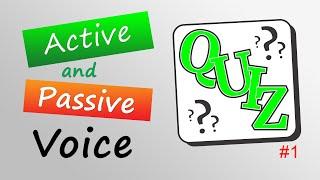 Active and Passive Voice Quiz | Grammar | Active and Passive Voice Practice Test! Test English!