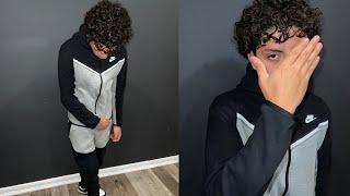 Nike Tech Fleece : Tracksuit Review (Grey/Black Colorway)