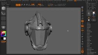 Уроки по ZBrush 4R7. Занятие 21. Кисти для жестких форм