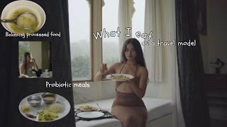 how i balance my body and not gain weight while travelling,probiotic meals