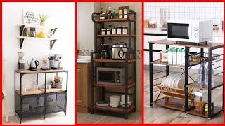 Stylish Kitchen Racks Design | Modern kitchen storage racks | Kitchen interior idea |