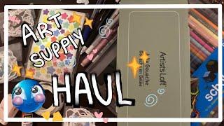 || Chaotic Art Supply haul  ||