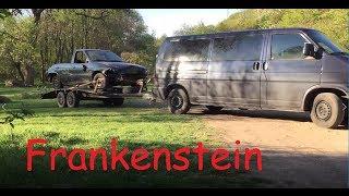 Traileren Frankenstein, aki lezúzza a kerítést. #gabostream