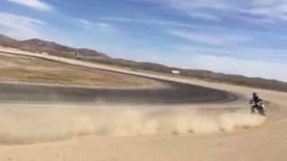 Matt Spiwak flat tracking at Willow Springs Walt James Stadium Clip 3