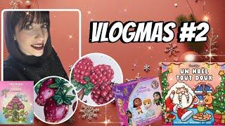 Vlogmas #2 unboxing colo -Tuto framboises et fraises - on passe le mois de décembre ensemble !!