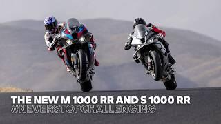 The new BMW M 1000 RR and BMW S 1000 RR  | #NeverStopChallenging