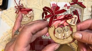 Saturday Morning Makes: GINGERBREAD MASON JAR TAG TUTORIAL (Tags shown in Ep 22 of 2023)