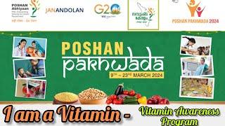 Poshan Pakhwada - I am a Vitamin Drive - Data Entry in Jan Andolan Dashboard