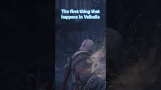 Kratos loses every upgrade the line  the sets foot in Valhalla #gaming #godofwar #valhalla #kratos