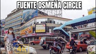 [4K CEBU] FUENTE OSMEÑA CIRCLE | Walking Tour | PHILIPPINES |Munky Explores