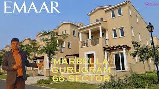 Emaar Marbella Villas View inside sector 66 Gurgaon